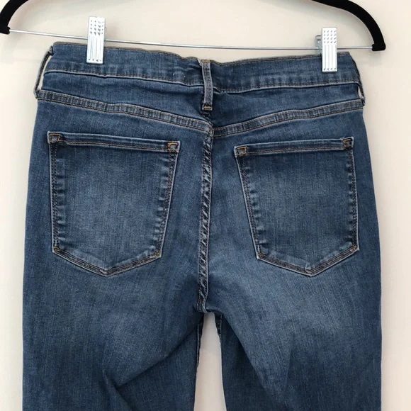 GAP 1969 Tall Skinny Jeans – Dark Wash, Mir Rise, Size 6 - Picture 6 of 11